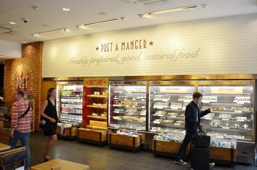 Pret A Manger in London